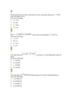 Bài tập kiểm tra môn Toán lớp 6 pps