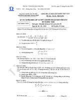 ĐỀ TS 10 ĐHQG HÀ NỘI_ ĐHNN(ĐỀ CHÍNH THỨC)