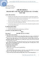 giáo án hoạt động ngoài giờ lên lớp 10