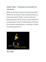 Johnnie Walker – Thương hiệu rượu hàng đầu trên toàn thế giới doc