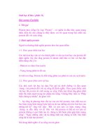 Sinh học tế bào ( phần 31) Đại cương về prôtêin pot