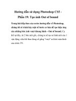 Hướng dẫn sử dụng Photoshop CS5 Phần 19 potx
