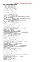 Đề thi thử Đại học môn tiếng anh 2010 docx