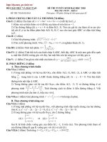 LT cấp tốc Toán 2010 số 23