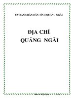 Địa Đồ Duyên Hải Miền Trung - Sông Trà phần 1 pdf