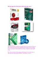 Nếu bạn gặp rắc rối khi gỡ bỏ phần mềm diệt virus? pdf