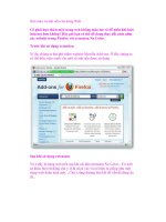 Xóa màu và ảnh nền của trang Web doc