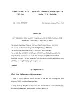 Thông tư 01/2011/TT-NHNN docx