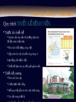 Quy trình thiết kế bệnh viện docx