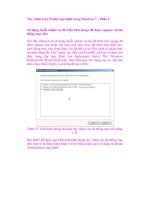 Tùy chỉnh User Profile mặc định trong Windows 7 – Phần 6 Sử dụng chuỗi nhiệm potx