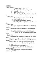 ĐỀ TOÁN ÔN TẬP THI TUYỂN VÀO THPT 2009-)2010 (DÊ19)