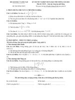 ĐỀ THI TỐT NGHIỆP THPT MÔN TOÁN NĂM 2010