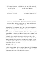 Thông tư 03/2011/TT-BLĐTBXH doc