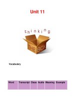 Unit 11 Vocabulary doc