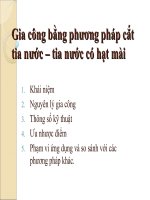 Gia công bằng phương pháp cắt tia nước docx