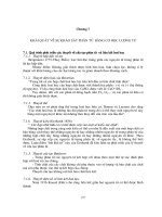 Giáo trình Hóa Lượng Tử - Chương 7 pptx