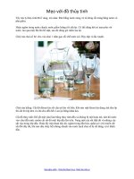 Mẹo với đồ thủy tinh pptx