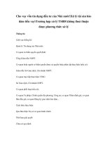 Cho vay vốn tín dụng đầu tư của Nhà nướcXử lý tài sản bảo đảm tiền vayTrường hợp xử lý TSBĐ không thoả thuận được phương thức xử lý doc