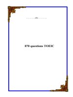 870 questions TOEIC docx