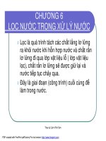 Xử lý nước cấp- chương 6 pps