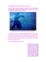 Theo dõi thay đổi bảo mật nhạy cảm trong Windows Attack Surface ppsx