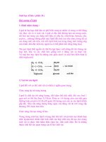 Sinh học tế bào ( phần 26 ) Đại cương về Lipit potx