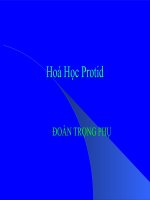 Tài liệu hoá học - Hóa học Protid pot