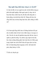 Bạn nghĩ rằng chiến lược công ty có vấn đề? ppsx