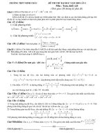 DE THI THU DH CAP TOC CO DA