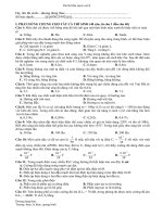 Đề thi thử đại học môn Vật lý 2011 doc