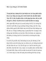 Bảo vệ sự riêng tư với Little Snitch potx