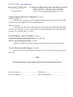 ĐỀ THI TỐT NGHIỆP THPT 2010 + ĐÁP ÁN = MÔN  SỬ