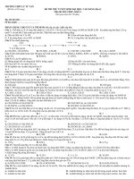 Thi Thử ĐH Trường THPT Lý Tử Tấn