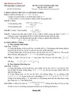 LT cấp tốc Toán 2010 số 14