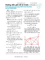 ĐÈ THI TRÊN TOÁN TUỔI THƠ