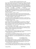 toán về HNO3 ĐH 07-09 cực hay