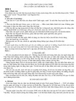 Một số đề thi Văn vàoTHPT& hướng dẫn