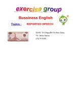 reported speech