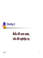 Chương 3 : Biểu đồ use case, vấn đề nghiệp vụ ppsx