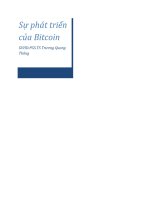Sự phát triển của Bitcoin