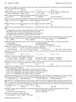 đề ôn cuối HK1