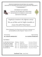 english for aviation in the algerian