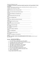 luyen tap ve question words