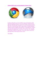 4 theme TRON Legacy tuyệt đẹp dành cho Chrome và Iron docx