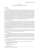 DẠY HỌC SINH GIẢI BÀI TOÁN CỰC TRỊ