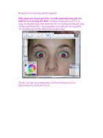 Bí quyết xóa bỏ hiệu ứng mắt đỏ trong ảnh pot