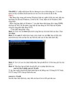 Hướng dẫn cài windows 7 bằng UltraISO không cần usb hay đĩa cài