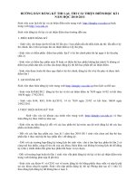 Hướng dẫn đăng ký thi lại , thi cải thiện điểm doc