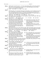 Đề kiểm tra 15 phút môn vật lý lớp 10 - 4 ppt