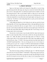 Một vài kinh nghiệm trong việc tổ chức các trò chơi góp phần giáo dục bảo vệ môi trường